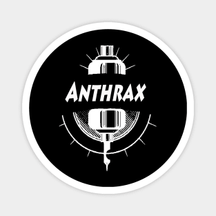 vintage anthrax band Magnet